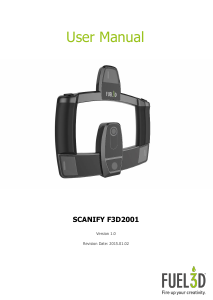 Handleiding Fuel3D Scanify F3D2001 3D Scanner
