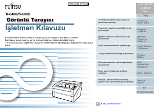 Kullanım kılavuzu Fujitsu fi-6400 Tarayıcı