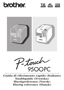 Brugsanvisning Brother PT-9500PC Etiketmaskine