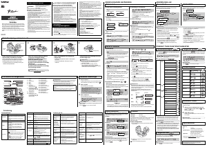 Bruksanvisning Brother PT-D200 Etikettskrivare