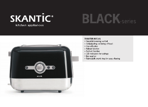 Manual Skantic BST-01 Toaster