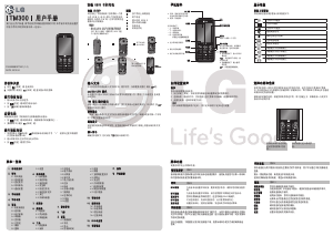 说明书 LG TM300 手机