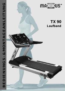Bedienungsanleitung Maxxus TX 90 Laufband