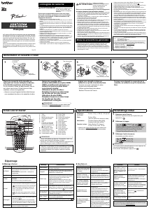Mode d’emploi Brother PT-H107 Imprimante d'étiquettes