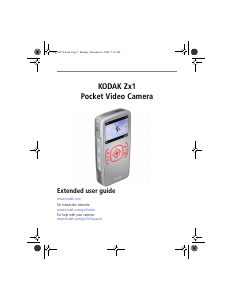 Manual Kodak Zx1 Camcorder