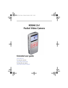 Handleiding Kodak Zx1 Camcorder