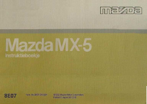 Handleiding Mazda MX-5 (1992)