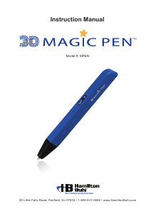 Manual Hamilton Buhl MPEN 3D Magic 3D Pen