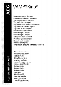 Brugsanvisning AEG VAMPYR 5000.1 Støvsuger