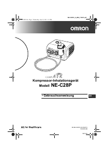 Bedienungsanleitung Omron NE-C28P CompAIR Inhalator