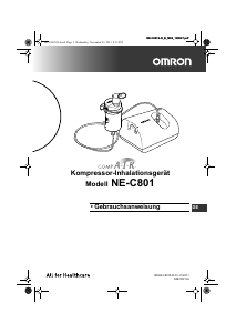 Bedienungsanleitung Omron NE-C801 CompAIR Inhalator