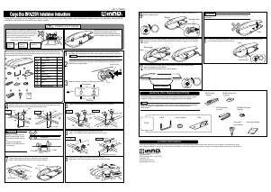 Manual Inno BRA220 Roof Box