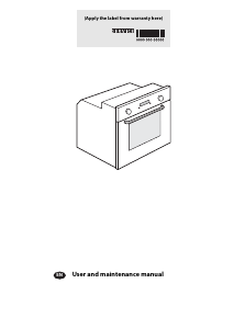 Handleiding Ignis AKL 906/WH Oven