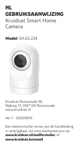 Handleiding Kruidvat SH.63.224 IP camera