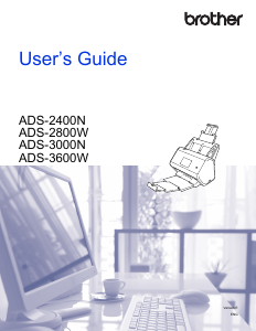 Handleiding Brother ADS-3600W Scanner