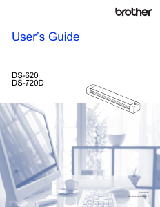 Handleiding Brother DS-620 Scanner