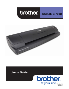Manual Brother DS-700D Scanner