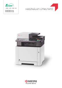 Használati útmutató Kyocera ECOSYS M5521cdn Multifunkciós nyomtató