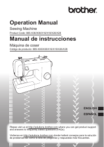 Manual de uso Brother BM3850 Máquina de coser