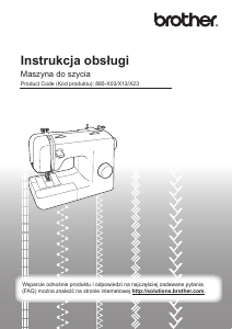 Instrukcja Brother BQ25 Maszyna do szycia