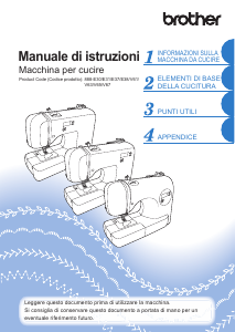 Manuale Brother FS-20 Macchina per cucire