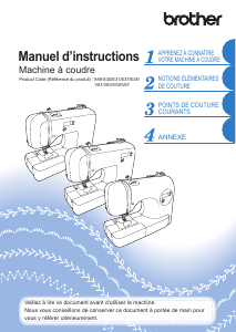 Manuale Brother FS100WT Macchina per cucire