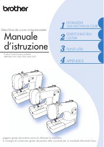 Manuale Brother FS60 Macchina per cucire