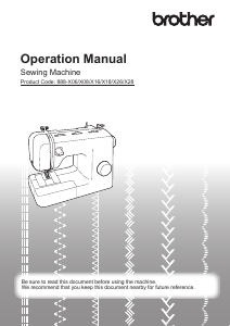 Manual Brother GS2700 Sewing Machine