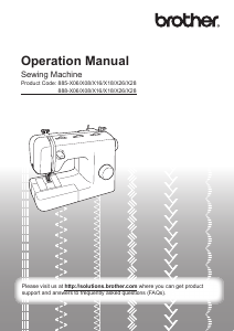 Manual Brother GS2786K Sewing Machine