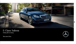 Hướng dẫn sử dụng Mercedes-Benz E 300 d 4MATIC (2017)