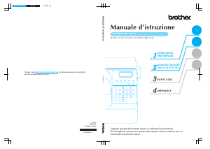 Manuale Brother Innov-is 100 Macchina per cucire