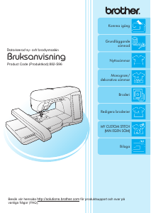 Bruksanvisning Brother Innov-is 5000 Symaskin