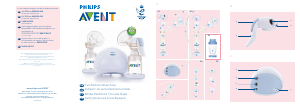 Manual Philips SCF308 Avent Breast Pump