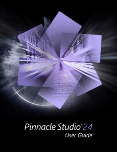 Manual Pinnacle Studio 24