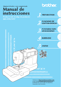 Manual de uso Brother Innov-is 950 Máquina de coser