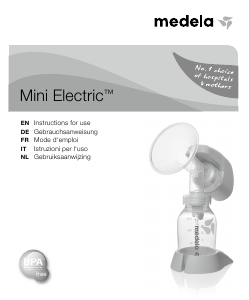 Bedienungsanleitung Medela Mini Electric Milchpumpe