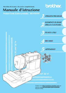 Manuale Brother Innov-is 955 Macchina per cucire