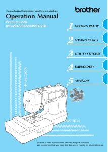 Manual Brother Innov-is 980K Sewing Machine