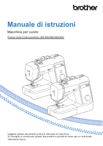 Manuale Brother Innov-is A50 Macchina per cucire