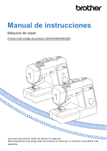 Manual de uso Brother Innov-is A80 Máquina de coser