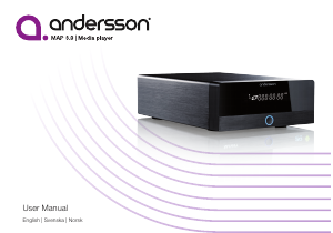 Manual Andersson MAP 3.0 Media Player
