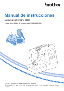 Manual de uso Brother Innov-is NS1750D Máquina de coser