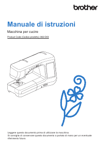 Manuale Brother Innov-is VQ4 Macchina per cucire