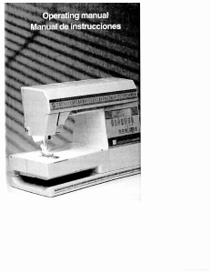 Manual White W8800 Sewing Machine