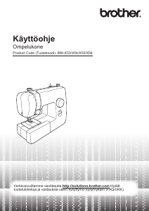 Käyttöohje Brother KD144 Ompelukone