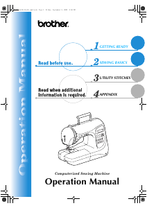 Manual Brother NX-600 Sewing Machine