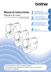 Manual de uso Brother SC707 Máquina de coser