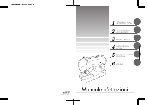 Manuale Brother XL-3600 Macchina per cucire