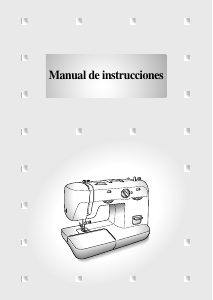 Manual de uso Brother XL-5500 Máquina de coser