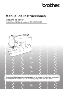 Manual de uso Brother XN1700 Máquina de coser